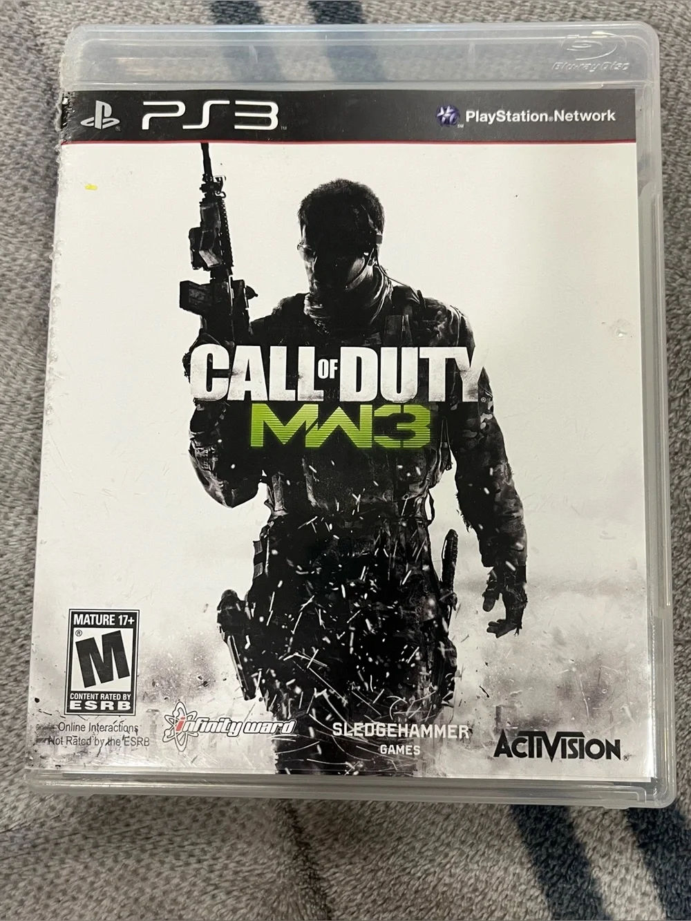 Call of Duty Modern Warfare 3 MW3 PS3 PlayStation 3 Complete CIB Untested